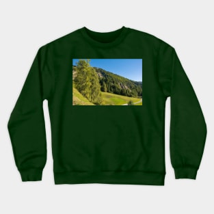 Monte Morgenleit in North Italian Alps Crewneck Sweatshirt